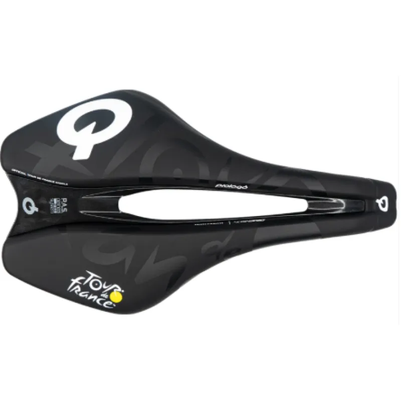 Expediere rapidă Șa pentru bicicletă PROLOGO DIMENSION TIROX 143 Black Tour de France Saddle